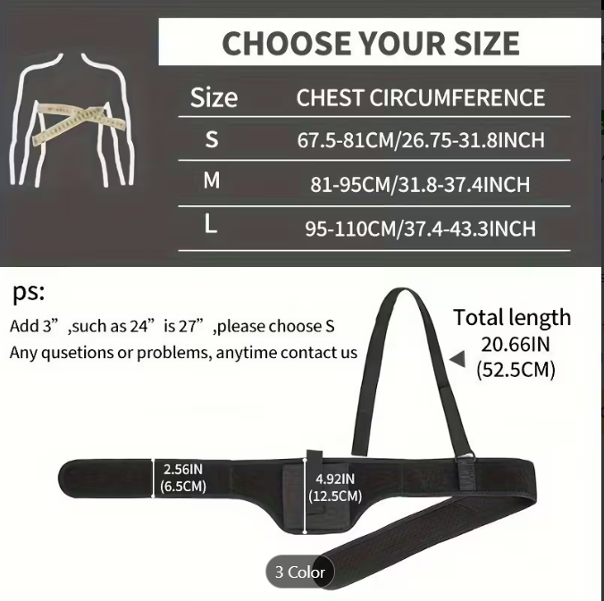 GhostFit™ Body Holster